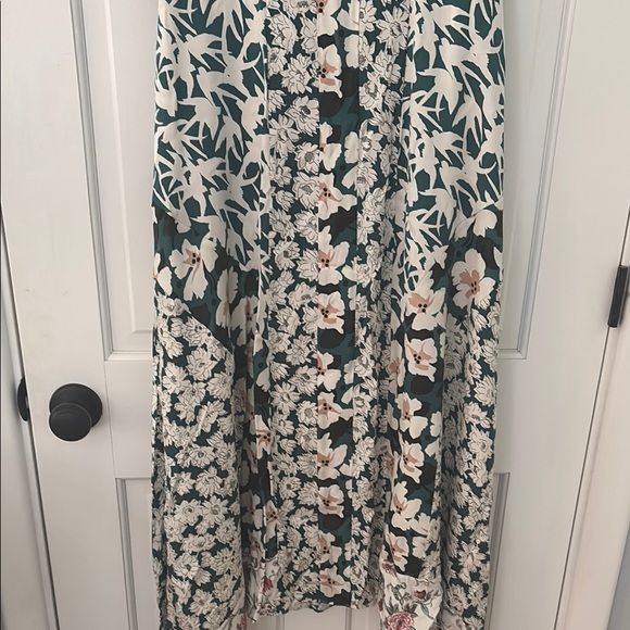 Rebecca Taylor Floral V-Neck Dress - Picture 3 of 6